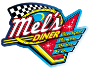 Mel's Diner logo Mel's Diner logo