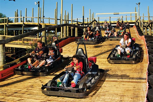 the track wild woody pigeon forge go karts