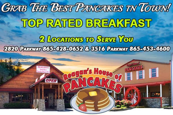 Reagan's House of Pancakes - Smoky Mountains Brochures