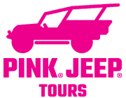 Pink Jeep Tours logo Pink Jeep Tours logo