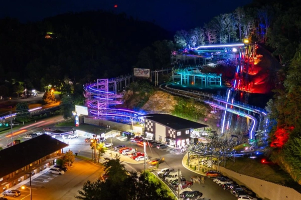 Pigeon Forge Racing Coaster